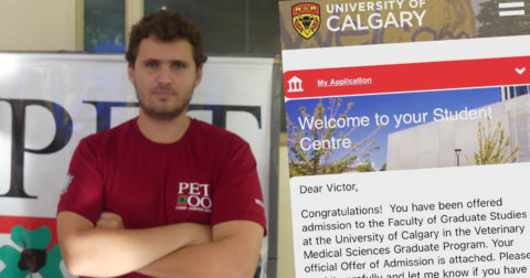 Zootecnista recém-formado é aprovado para mestrado em universidade canadense