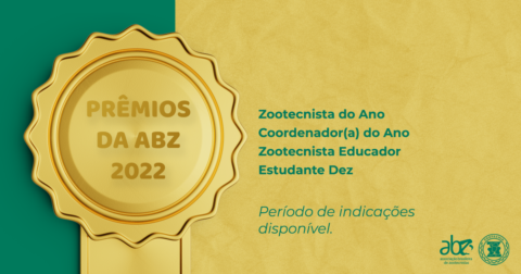 Aberto período de indicações para prêmios institucionais da ABZ de 2022; veja instruções