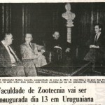 Reunião entre Prof. Felice e reitor da PUC Uruguaiana