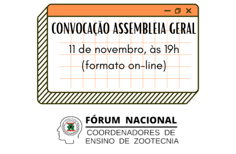Fórum Nacional de Coordenadores de Ensino de Zootecnia se reunirá em 11 de novembro