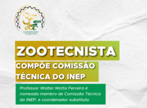 Zootecnista é nomeado para Comissão Técnica do INEP
