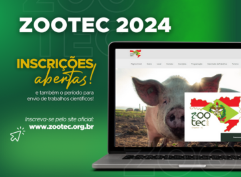 Inscrições abertas para o Zootec 2024