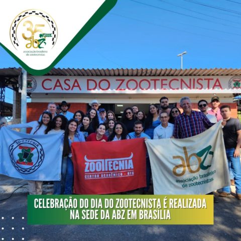 Celebração do dia Zootecnista é realizada na sede da ABZ em Brasília