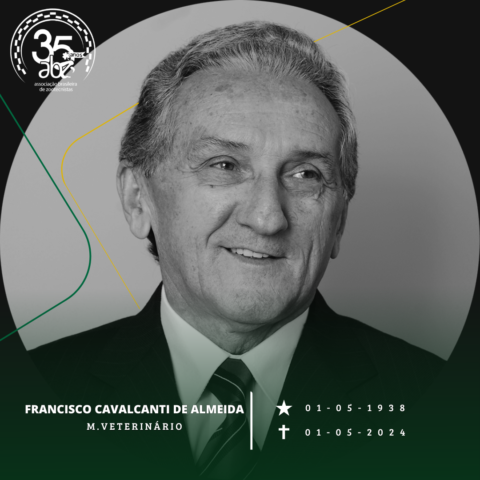 Falecimento de Francisco Cavalcanti de Almeida, ex-presidente do CFMV.