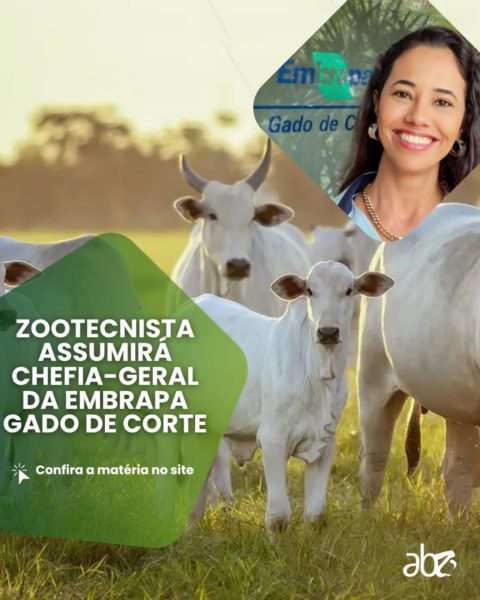 Zootecnista assumirá Chefia-Geral da Embrapa Gado de Corte