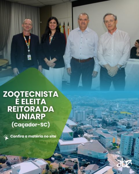 Zootecnista é eleita Reitora da UNIARP (Caçador-SC)